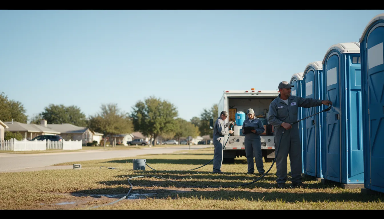Long-Term Portable Toilet Rental in Voca, TX near me